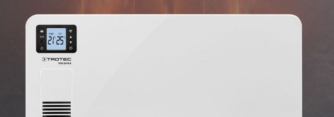 Trotec TCH 2310 E fűtőkonvektor: kellemes meleg percek alatt